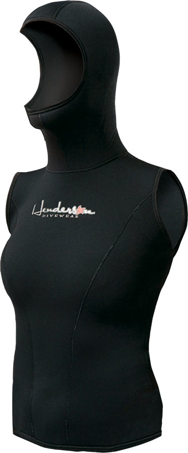 Womens thermoprene hooded vest