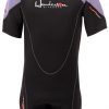 childrens thermoprene backzip shorty