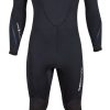 Mens Thermaxx Backzip black/blue